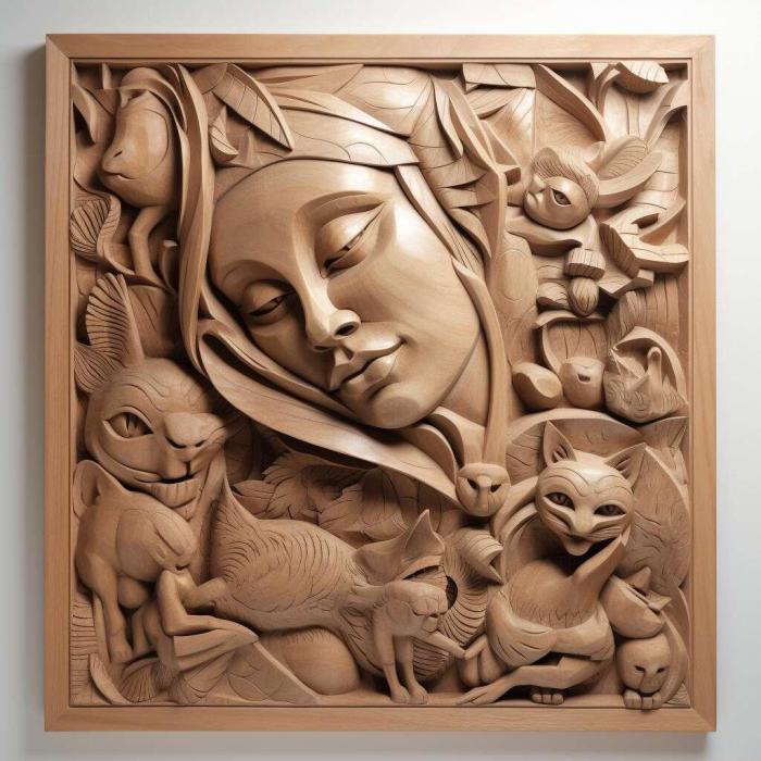 نموذج ثلاثي الأبعاد لآلة CNC 3D Art 